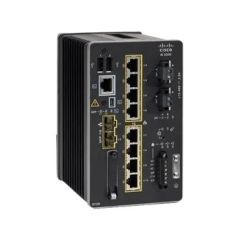 IE-3400-8P2S-E++-RF Cisco Catalyst IE-3400 8-Ports 8 x 10/100/1000 + 2 x Gigabit SFP Layer 3 Managed DIN Rail-Mountable Network Switch - TAA Compliant