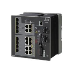 IE-4000-4S8P4G-E-RF Cisco Industrial Ethernet 4000-4S8P4G-E 16-Ports Managed Din Rail Mountable Network Switch