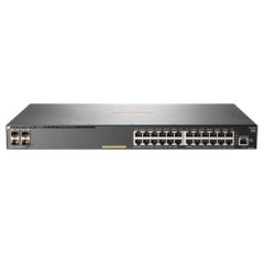JL263A#ACE HPE Aruba 2930F 24-Port 24 x 10/100/1000 (PoE+) + 4 x 1 Gigabit / 10 Gigabit SFP+ Stackable Managed Layer 3 Switch