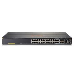JL320A#AKM HPE Aruba 2930M 24M 24-Ports RJ-45 10/100/1000Base-T PoE+ Manageable Layer 2 Rack-Mountable with combo Gigabit SFP+ Switch