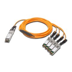 JNP-QSFP-AOCBO-10M Juniper 10m QSFP+ To SFP+ 40GE To 4X10GE Active Optical Cable