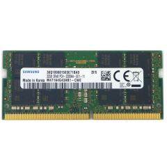 M471A4G43AB1-CWE Samsung 32GB non-ECC Unbuffered DDR4-3200MHz PC4-25600 CL22 1.2V Dual Rank 260-Pin SODIMM Memory Module