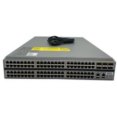 N9K-C93120TX= Cisco Nexus 93120TX 96-Ports 96 x 10GBase-T + 6 x 40 Gigabit QSFP+ Layer 3 Managed Rack-mountable 2U Network Switch