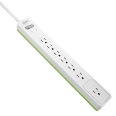 PE76W APC 7-Outlet 15A 120V SurgeArrest Surge Protector Power Strip