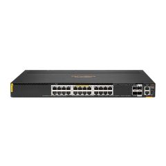R8S89A HPE Aruba 6300M 24-Ports SFP+ and 4-Ports SFP56 Class6 PoE Rack-mountable Managed Ethernet Switch