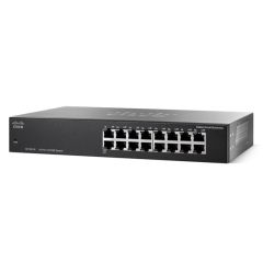 SF100-16-K9-NA Cisco Small Business SF 100-16 16-Ports 16 x 10/100 Unmanaged Rack-Mountable Network Switch