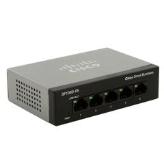 SF100D-05-RF Cisco Small Business SF100D-05 5-Ports 10/100 Unmanaged Network Switch