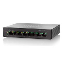 SF110D-08-K9-NA Cisco SF110D-08 8-Ports Unmanaged Wall-mountable Network Switch