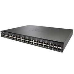 Cisco Small Business SF250-48HP 48-Ports 48 x 10/100 (PoE+) + 2 x 10/100/1000 + 2 x combo Gigabit SFP + 2 x Gigabit SFP Rack-mountable 1U Network Switch