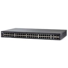 SF250-48HP-K9-NA Cisco SF250-48HP 48-Ports 48 x 10/100 + 2 x 10/100/1000 + 2 x Combo Gigabit SFP + 2 x Gigabit SFP PoE+ Layer 3 Managed Rack-Mountable Network Switch