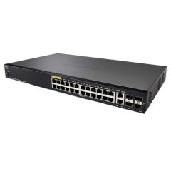 SF300-24MP-K9-NA Cisco Small Business SF300-24MP 24-Ports 10/100 PoE Gigabit Uplink Managed Switch