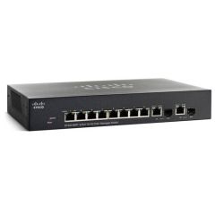SF302-08PP-K9-NA-RF Cisco Small Business SF302-08PP 8-Ports PoE+ Managed Network Switch