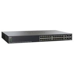 SF500-24-K9-NA Cisco Small Business SF500-24 24-Ports 4xGbE SFP Managed Fast Ethernet Switch