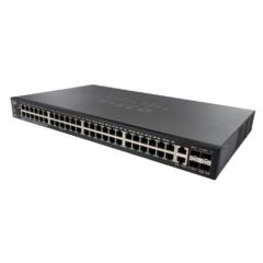 SF550X-48MP-K9-NA Cisco Small Business 550X-48MP-K9-NA 48-Ports 10/100Base-T 100Mbps PoE+ Managed Layer-3 Rack-mountable
