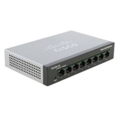 SG100D-08 Cisco Small Business 100 8-Ports 10/100/1000Base-TX Layer 3 Unmanaged Wall-Mountable Network Switch