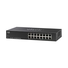 SG110-16HP-K9-NA Cisco Small Business SG110-16HP 16-Ports 8 x 10/100/1000 PoE Unmanaged Wall-Mountable Network Switch