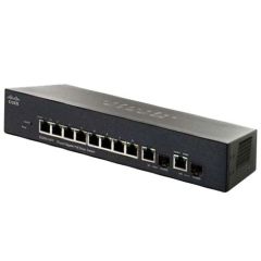 SG200-10FP Cisco Small Business SG200-10FP 8-Ports RJ-45 10/100/1000-T PoE Manageable Layer-2 Rack-mountable Switch