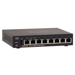 SG250-08-K9-RF Cisco SG250-08 8-Ports 8 x 10/100/1000 PoE+ Layer 2 Managed Rack-Mountable Network Switch