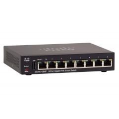 Cisco Small Business SG250-08HP 8-Ports Smart Rack-mountable 1U Network Switch