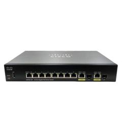 SG250-10P-K9 Cisco Small Business SG250-10P 10-Ports SFP 10/100/1000Base-T PoE+ Manageable layer-3 Rack-mountable Gigabit Ethernet Switch
