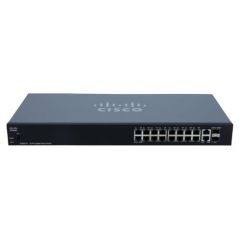 SG250-18-K9 Cisco Small Business 250-18 18-Ports SFP 10/100/1000Base-T PoE+ Manageable layer-3 Rack-mountable Gigabit Ethernet Switch