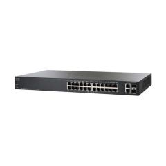 SG250-26HP-K9 Cisco Small Business SG250-26HP 26-Ports 24 x 10/100/1000 (PoE+) + 2 x combo Gigabit SFP Layer 3 Unmanaged Rack-mountable 1U Network Switch