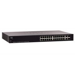 Cisco Small Business SG250X-24P 24-Ports 24 x 10/100/1000 (PoE+) + 2 x 10 Gigabit Ethernet + 2 x 10 Gigabit SFP+ Layer 3 Managed Rack-mountable 1U Network Switch
