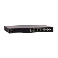 SG250X-24P-K9 Cisco Small Business SG250X-24P 24-Ports 24 x 10/100/1000 (PoE+) + 2 x 10 Gigabit Ethernet + 2 x 10 Gigabit SFP+ Layer 3 Managed Rack-mountable 1U Network Switch