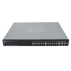 SG300-28MP-K9-RF Cisco Small Business SG300-28MP 28-Ports Managed Rack-mountable Network Switch