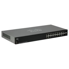 SG350-20-K9 Cisco Small Business 350-20 16 x RJ-45 Ports 10/100/1000Base-T + 2 x Copper SFP Ports + 2 x Combo SFP Ports layer-3 Managed 1U Rack-mountable Gigabit Ethernet Network Switch