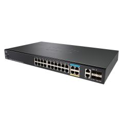 Cisco Small Business SG350X-24PD 24-Ports Layer 3 Managed Rack-mountable 1U Network Switch