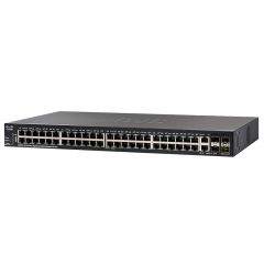 SG350X-48-K9-NA Cisco Small Business SG350X-48 48-Ports 48 x 10GBase-T + 2 x combo 10 Gigabit SFP+ + 2 x SFP+ Managed Rack-mountable 1U Network Switch