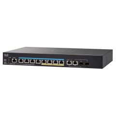 Cisco Small Business SG350X-8PMD 8-Ports Managed Rack-mountable Network Switch