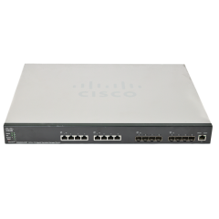 Cisco Small Business SG500XG-8F8T 16-Ports SFP+ Layer 3 Managed Rack-mountable Network Switch