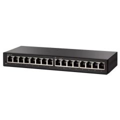 SG95-16-SG-RF Cisco Small Business SG95-16 16-Ports 16 x 10/100/1000 Layer 3 Unmanaged Rack-Mountable Network Switch