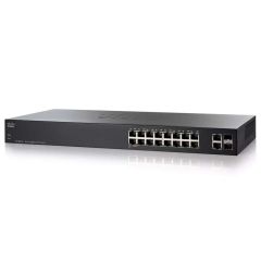 SLM2016T-NA-RF Cisco Small Business SG200-18 18-Ports SFP Layer 2 Managed Network Switch