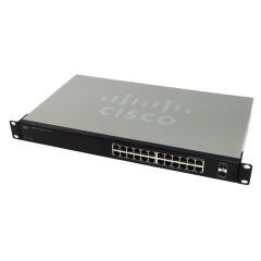 Cisco Small Business SLM2024 24-Ports Managed Rack-mountable Smart Switch