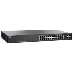 SLM224GT Cisco Small Business 224GT 24-Ports 10/100Mbps 2 x Combo mini-GBIC Port Smart Switch