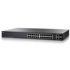 SLM224PT= Cisco Small Business SF200-24P 24-Ports 10/100 PoE Smart Switch