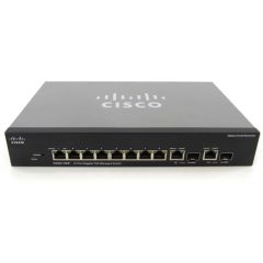 SRW2008MP-K9 Cisco Small Business SG300-10MP 10-Ports PoE+ Managed Ethernet Switch