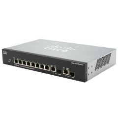 SRW2008P-K9 Cisco SG300-10P 10-Ports Gigabit PoE Managed Switch