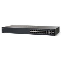 SRW2016-K9-NA Cisco Small Business SG300-20 20-Ports SFP Layer 2 Managed Network Switch