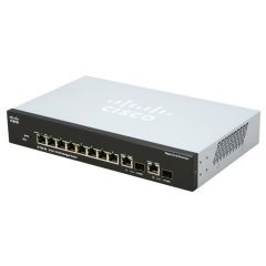 SRW208G-K9-NA Cisco Small Business SF302-08 8-Ports 10/100 Layer 3 Managed Network Switch