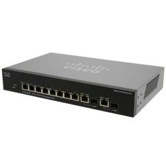 SRW208MP-K9-NA Cisco Small Business SRW208MP 10-Ports 2 Slot 8 2 x 10/10 Ethernet Switch