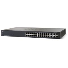 SRW224G4-K9-NA Cisco Small Business SF300-24 24-Ports 10/100 Layer 2 Managed Rack-mountable Switch