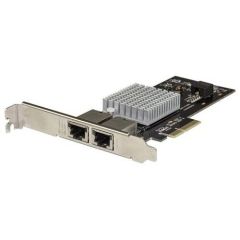 ST10GPEXNDPI StarTech Dual Port PCIe 10G / NBASE-T, 5 Speed NIC, Intel X550 10 Gigabit Ethernet Network Card