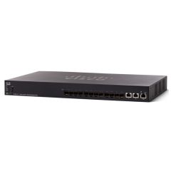 SX550X-12F-K9 Cisco SX550X-12F 12-Ports 12 x 10 Gigabit SFP+ + 2 x Combo 10 Gigabit SFP+ Layer 2 Managed Rack-Mountable Network Switch