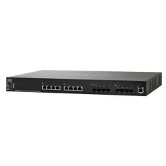 SX550X-16FT-K9 Cisco Small Business 550X-16FT-K9 8-Ports 10GBase-T + 8 x SFP+ Ports Layer-3 Managed Gigabit Ethernet Stackable Network Switch