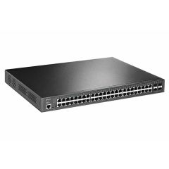 TL-SG3452P TP-Link JetStream 52-Port Gigabit L2+ Managed Switch with 48-Port PoE+