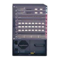 VS-C6509VE-S72010G-RF Cisco Catalyst 6509-V-E 2 x X2 + 2 x SFP + 1 x 10/100/1000 Rack-Mountable Switch Chassis